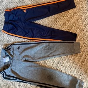 2 pair adidas sweatpants